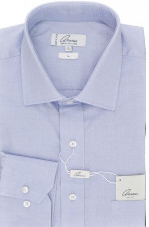 Arnau Light Blue Tailored Fit Dress Shirt #106-4