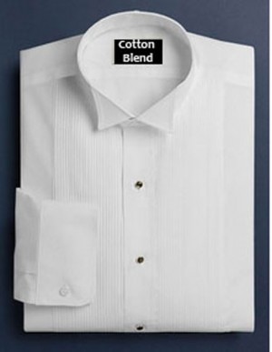Cotton Blend Wing Formal Shirt