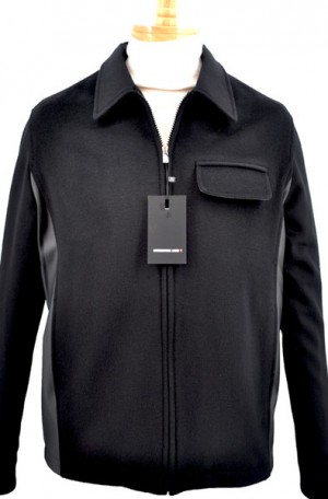 International Laundry Black Cashmere Blend Spring-Fall Jacket #1905-BLK
