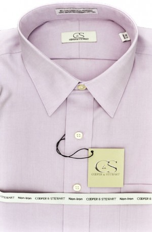 Cooper & Stewart Lavender Classic Fit Shirt #201080-51