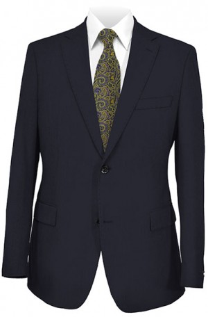 Betenly Navy Blue Ceramica Tailored Fit Suit 22039