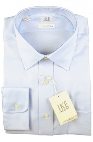Ike Behar Blue Diagonal Weave Dress Shirt #2810001-469