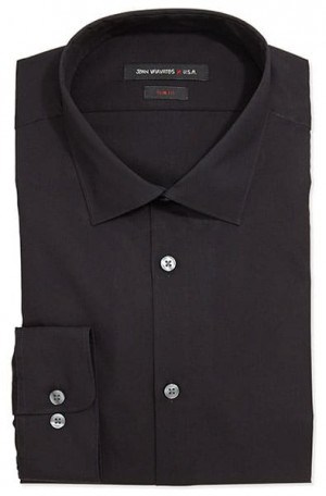 Varvatos Black Slim Fit Dress Shirt #28V0001-001