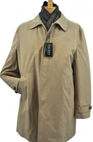 Ralph Lauren Lakewood Tan Trench Coat #2JT0024