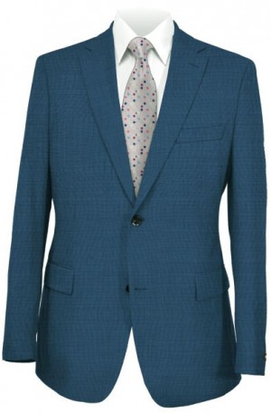 Ralph Lauren Classic Fit Ultra Flex Blue Pure Wool Separates #2OU0006
