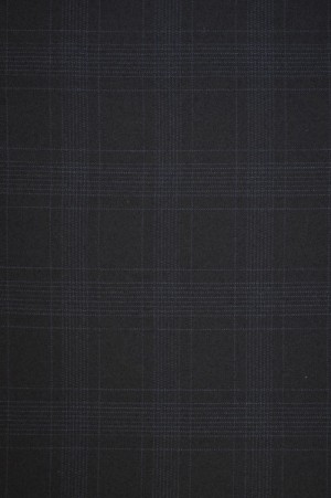 Rubin Black Pattern Tailored Fit Suit #40960