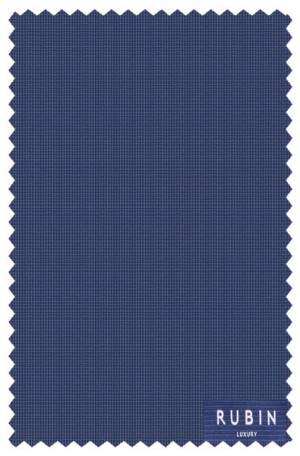 Rubin Blue Micro-Check Tailored Fit Suit #42146
