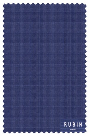 Rubin Dark Blue Pattern Tailored Fit Suit #43901