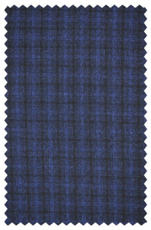 DKNY Blue Pattern "Soft Construction" Slim Fit Sportcoat #49Z0084