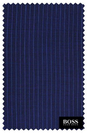 Hugo Boss Blue Pinstripe Slim Fit Suit #50404768-410