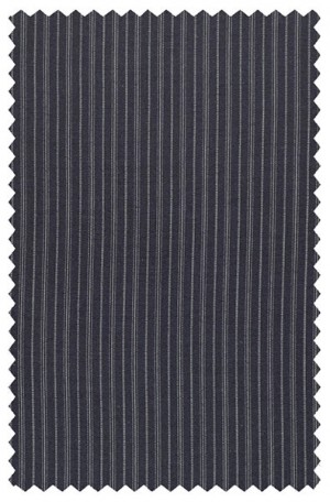 Rubin Navy Stripe Gentleman's Cut Suit #52194