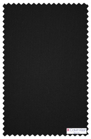 Calvin Klein Black Solid Color 'X' Slim Fit Suit #5FYL069