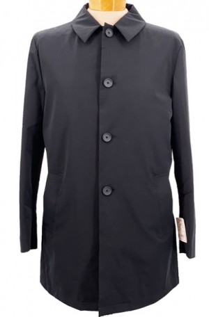 Calvin Klein Black Ultralight Raincoat #7AT0002