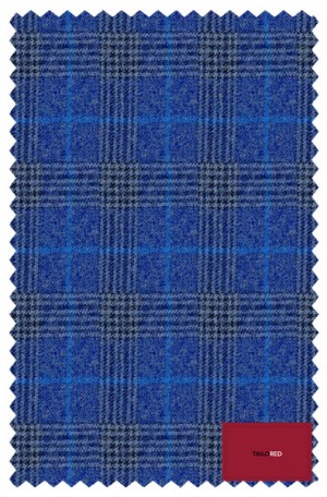 TailoRED Blue Pattern Sportcoat #8110058