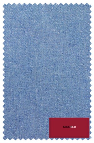 TailoRED Light Blue Silk Slim Fit Sportcoat #8110247