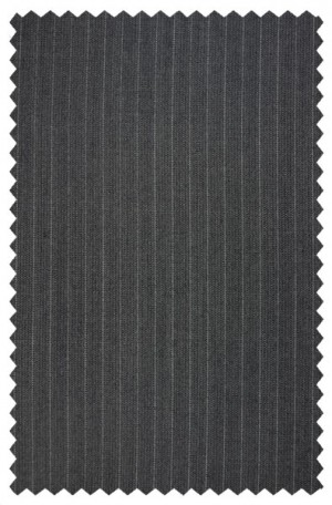 Rubin Gray Stripe Tailored Fit Suit #A00179