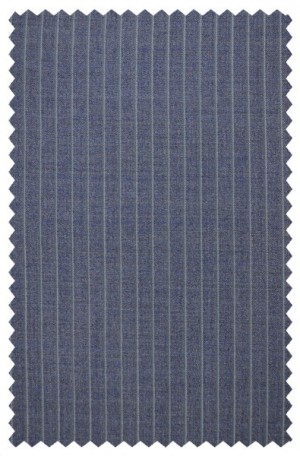 Rubin Blue Stripe Tailored Fit Suit #A00367