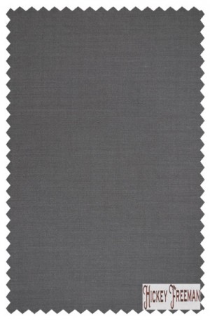 Hickey Freeman Gray Solid Color Suit #F91-312112