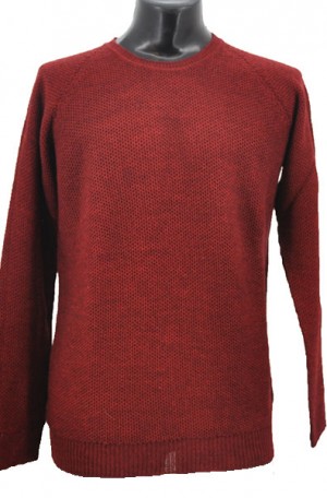 Gionfriddo Burgundy Lightweight Wool Blend Sweater #GK483-BURG