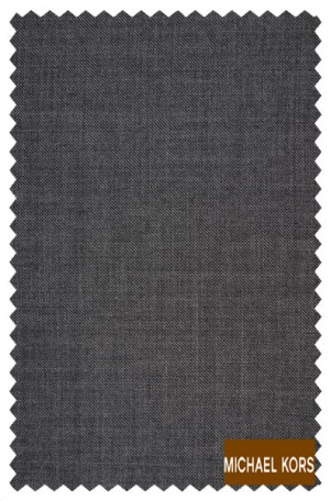 Michael Kors Dark Gray Solid Color Slim Fit Suit #K2Z2061