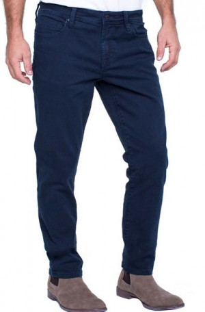 "Brit Britches" Blue Slim Straight Leg Jeans from Liverpool #LGS300DC34-420