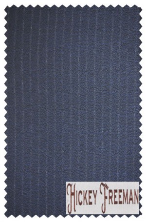 Hickey Freeman Navy Stripe Suit #R85-34692G