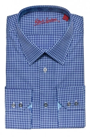 GRAHAM DRESS SHIRTS RGD506-BLUE                       