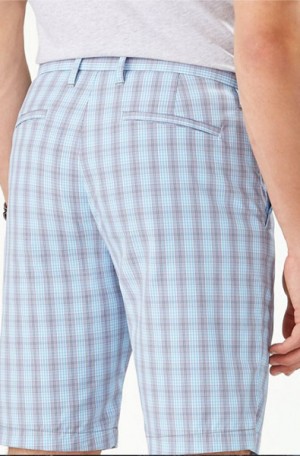 Tommy Bahama Blue & Gray Pattern 'Driver' Shorts #ST889749-3253