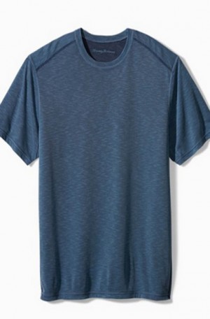 Tommy Bahama Blue Reversible Flip Tide T-Shirt #T218029-2232
