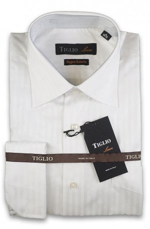 Tiglio Yellow Tailored Fit Shirt #TVT2562