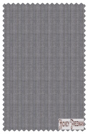 Hickey Freeman Gray Stripe Suit #X01-300125