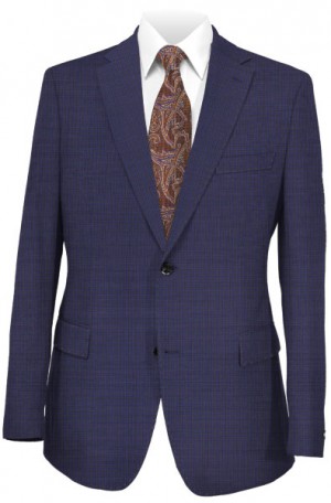 Blujacket Blue-Gray Tailored Fit Suit #131112