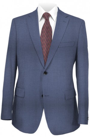 Calvin Klein Medium Blue Slim Fit Suit Separates Package