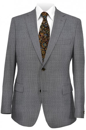 Ralph Lauren Mid-Gray Birdseye Pattern Classic Fit Suit #1RZ1274