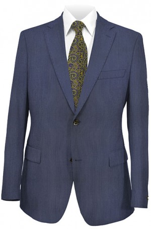 Ralph Lauren 'New Blue' Ministripe Classic Fit Suit #1RZ1371