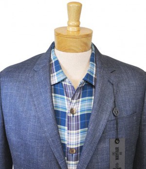 Todd Snyder Blue Tailored Fit Sportcoat #1SQC003