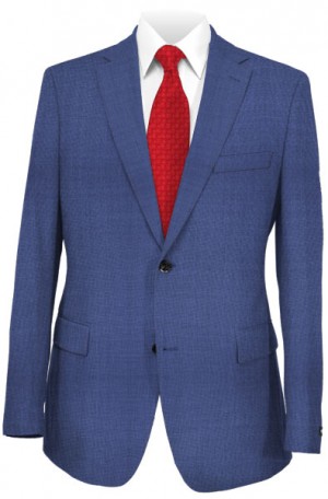 Vince Camuto Blue Sharkskin Tailored Fit Suit #1SV0027