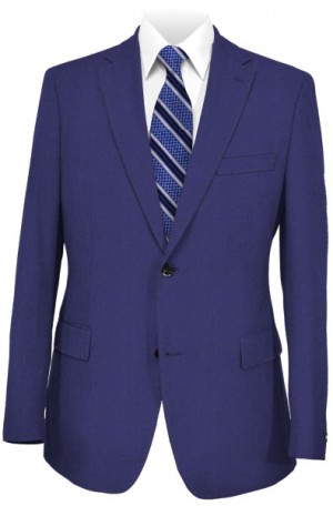 Pal Zileri Blue Solid Color Suit 21018-08