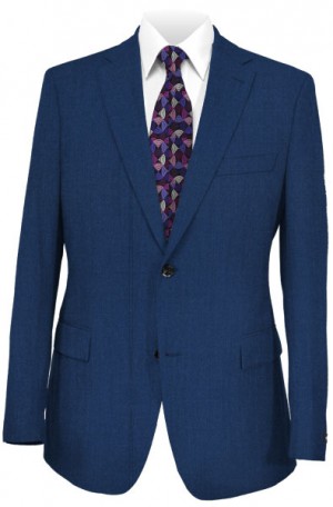 Ralph Lauren Blue Light Flannel Classic Fit Suit #21SX0273