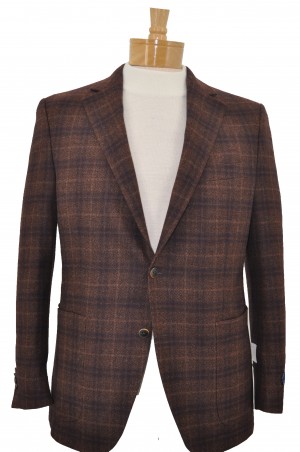 Rubin Rust-Burgundy Tailored Fit Sportcoat #23643i