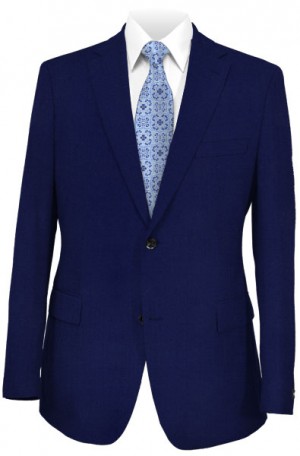 Michael Kors Navy Solid Color Tailored Fit Suit #23LX0022