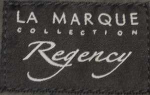 Regency La Marque Black Leather #264413-BLK