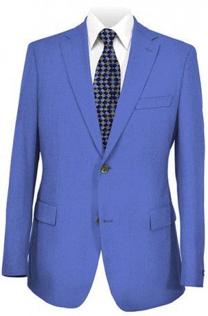 Ralph Lauren Medium Blue Linen Sportcoat #2AXL001
