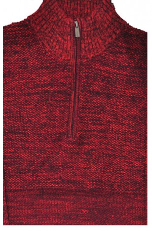 F/X Fusion Red 1/4 Zip #3018-RED