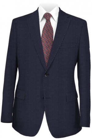 Rubin Navy Stripe Classic Fit Suit 40767D