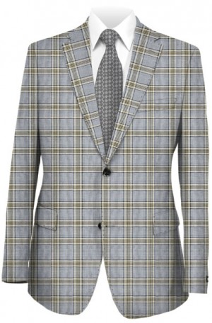 Cardinni Gray, Taupe & Khaki Classic Fit Sportcoat #4190-11