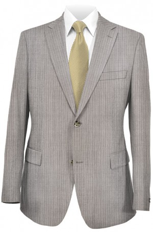 Hugo Boss Tan Stripe Gentleman's Cut Suit 50156152-250