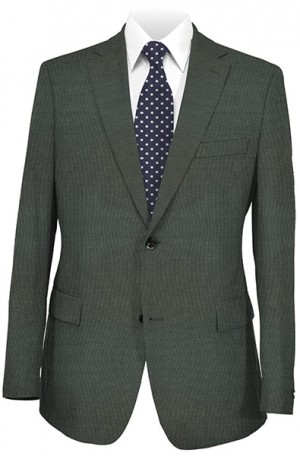 Hugo Boss Medium Gray Micro-Check Gentleman's Cut Suit 50219973-021
