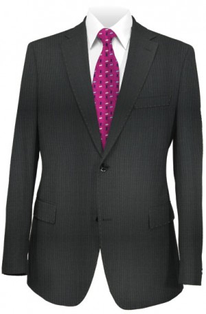 Hugo Boss Charcoal Solid Color Slim Fit Suit 50300701-021
