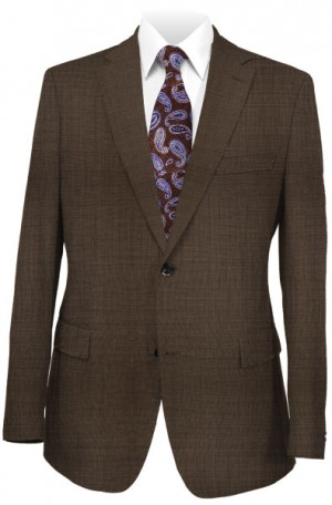 Hugo Boss Dark Tan Slim Fit Suit 50321103-201